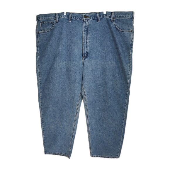 Carhartt Other - Carhartt Relaxed Fit Jeans Men's 54x30 Medium Blue Wash Straight Leg